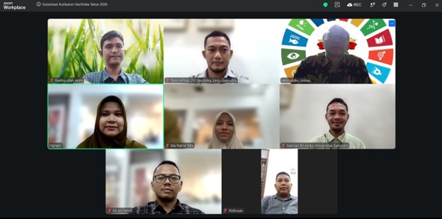 WORKSHOP PENYUSUNAN KURIKULUM BERBASIS OUTCOME-BASED EDUCATION (OBE) PROGRAM STUDI GEOFISIKA UNSAM TAHUN 2026